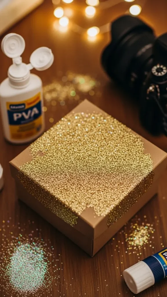 Glitter Lid Gift Box