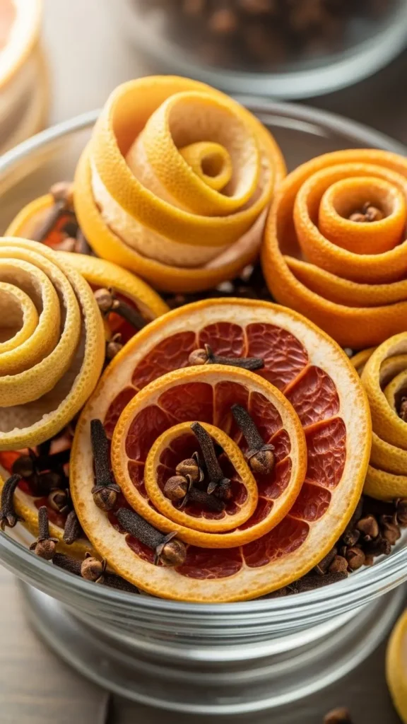 Grapefruit Peel and Clove Mix
