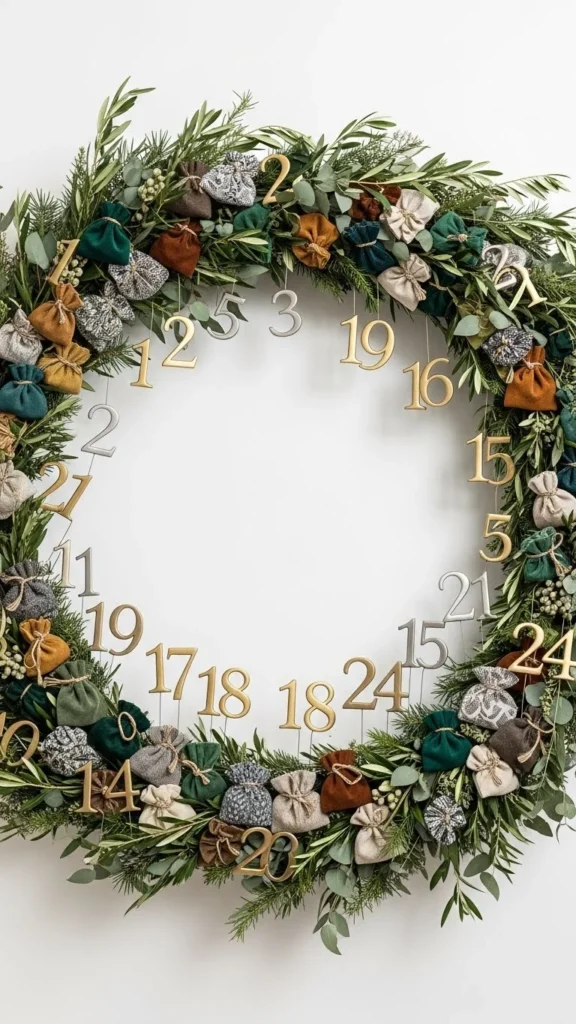 Hanging Hoop Advent Ring