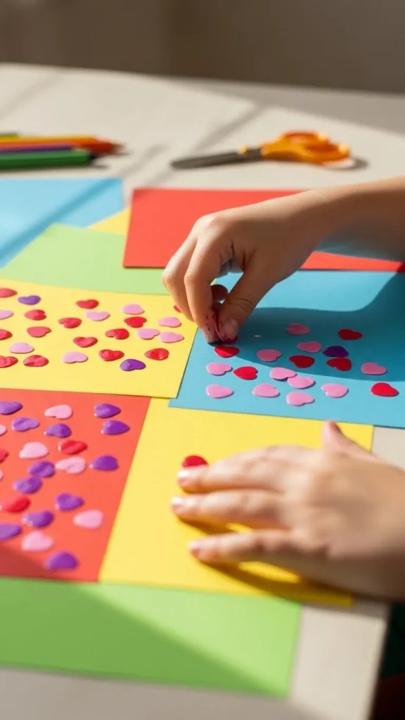 Heart Sticker Collage