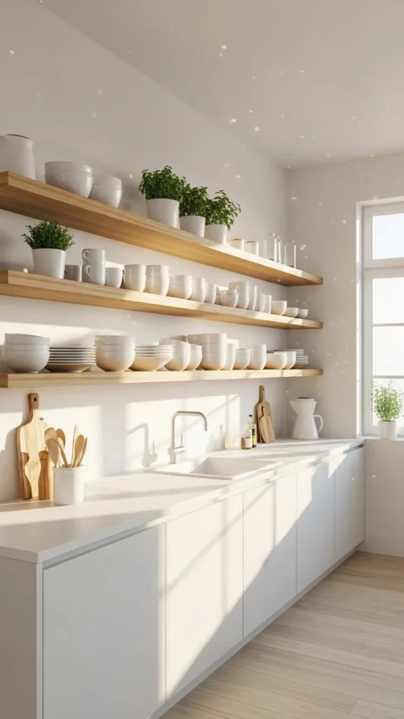 How to Create Open Shelving