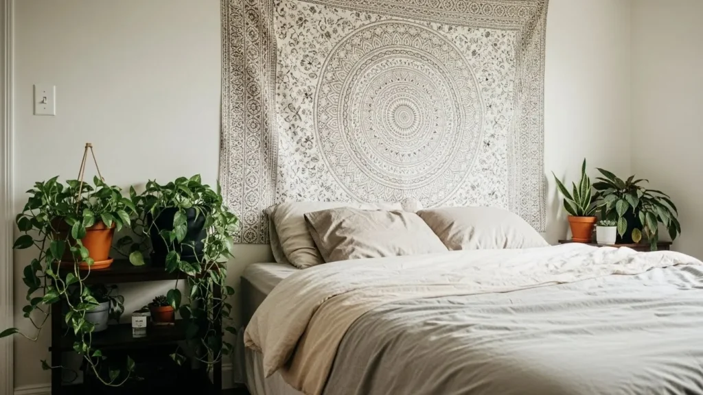 How to Hang a Tapestry Without Damaging Walls