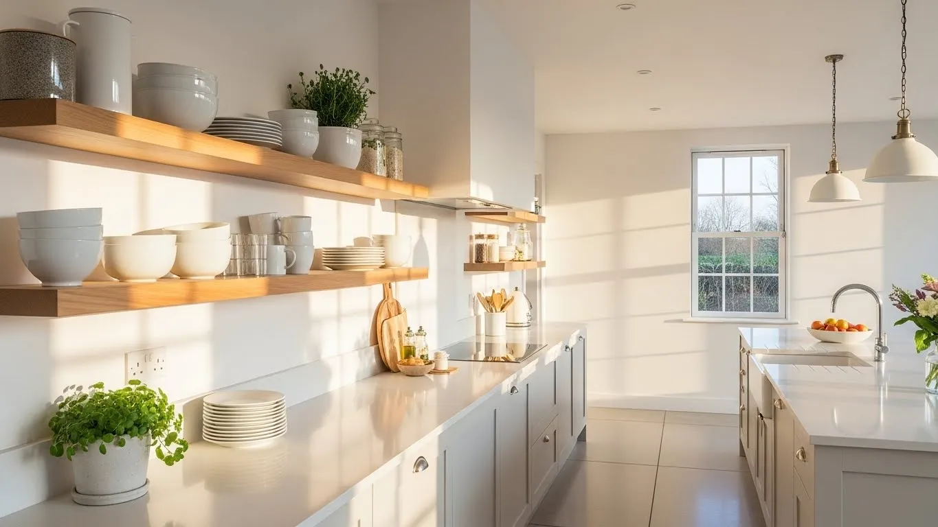 How to Install Open Shelving for Modern Kitchen Design