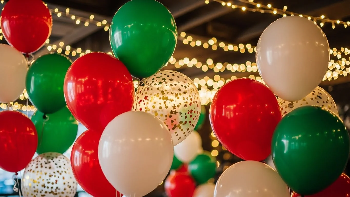 How to Make Fun DIY Christmas Balloon Displays for Parties