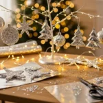 How to Make Shiny DIY Christmas Foil Decorations