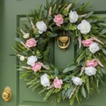 How to Make a Floral DIY Christmas Wreath Using Faux Blooms