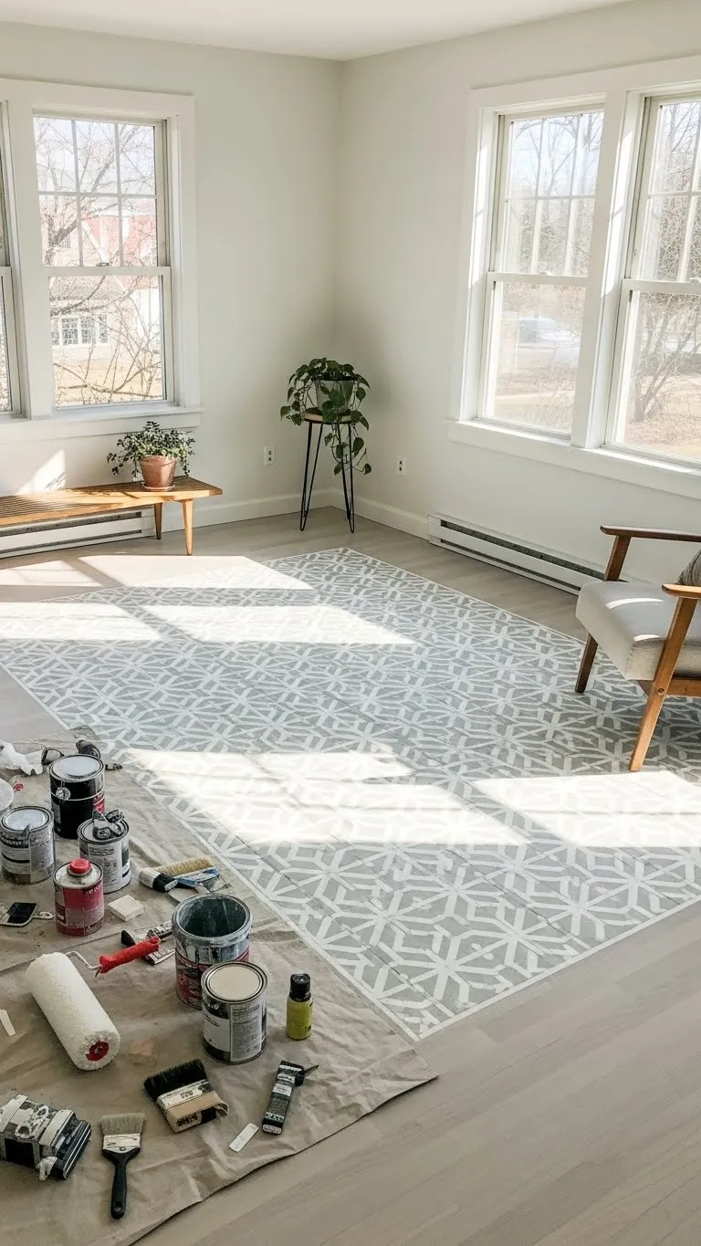 How to Stencil Floors