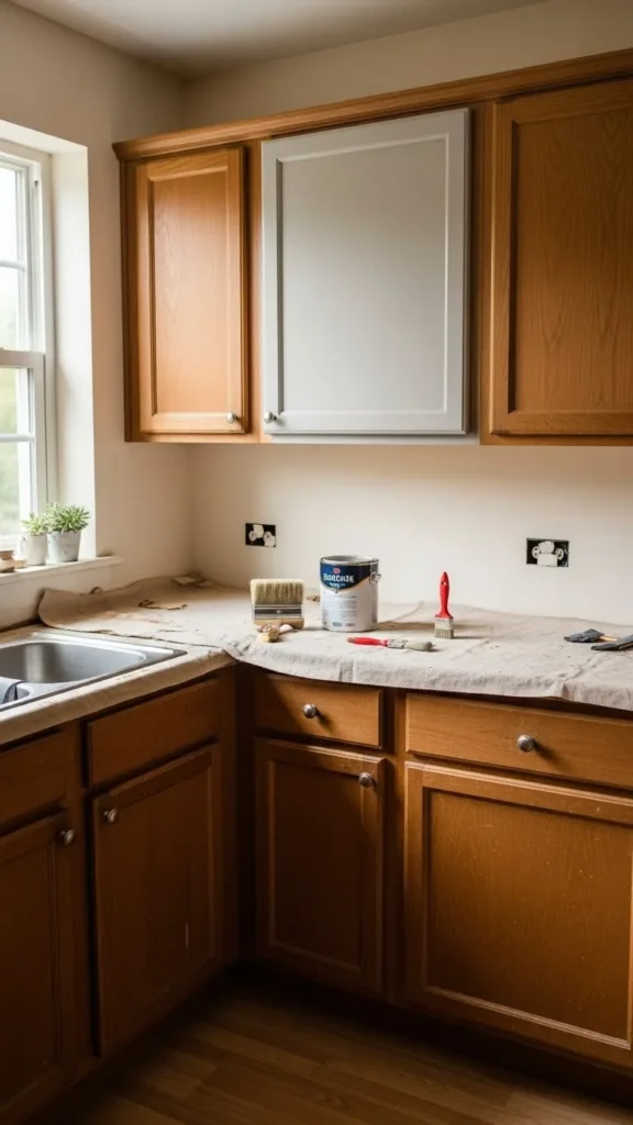 How to Transform Old Cabinets