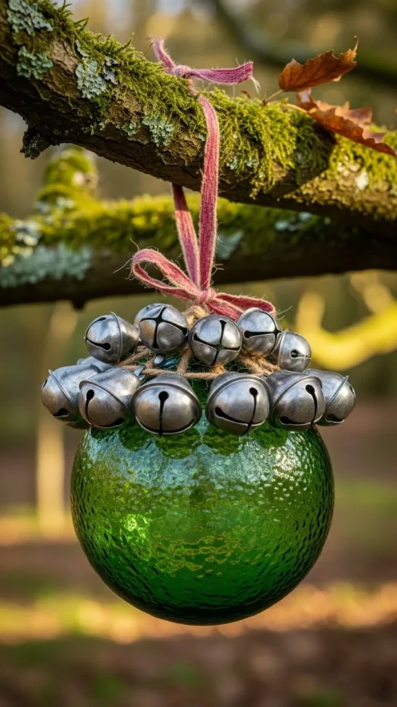 Jingle Bell Cluster Baubles