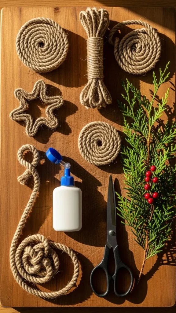 Jute Rope Lettering Sign