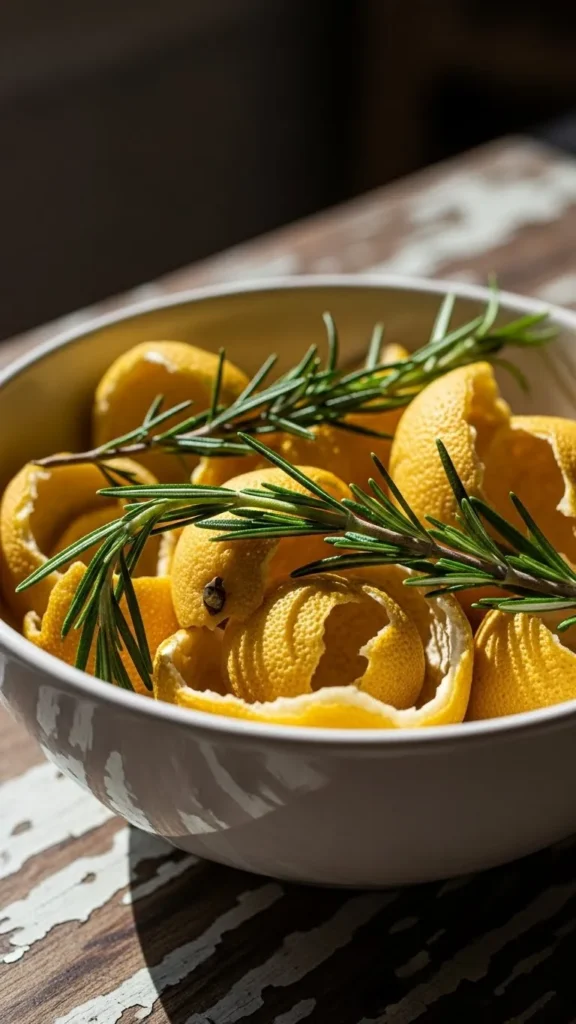 Lemon Peel and Rosemary Mix