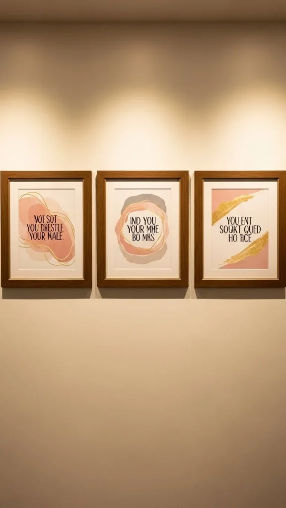 Love Quotes in Matching Frame Sets