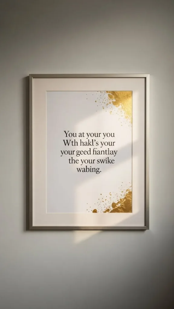 Love Quotes with Gold Accent Details