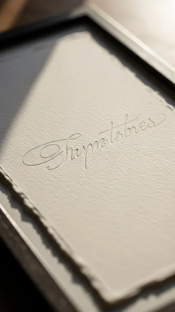 Love Quotes with Soft Texture Paper