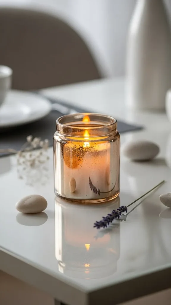 Mercury-Style Painted Jar