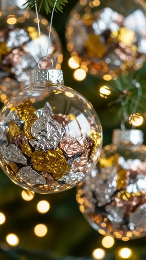Metallic Foil Shard Baubles