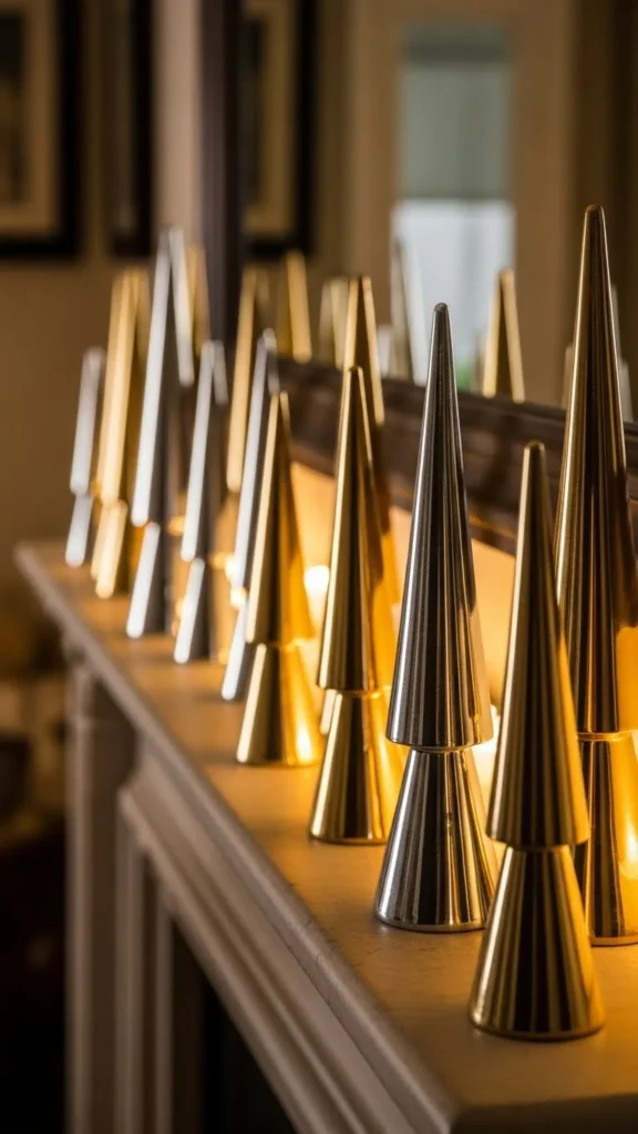 Metallic Trees in Mixed Heights