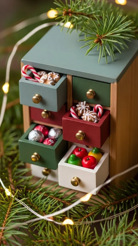 Mini Drawer Tower Calendar