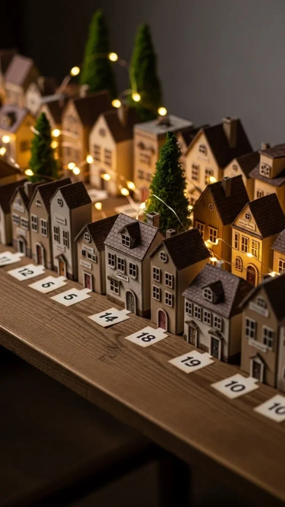 Mini Houses Village Calendar