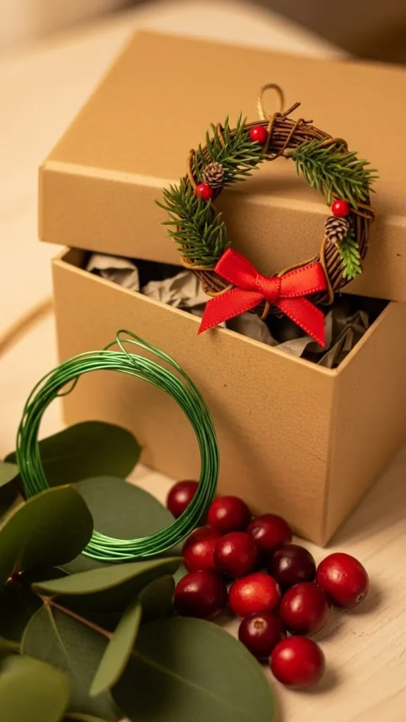 Mini Wreath Gift Box