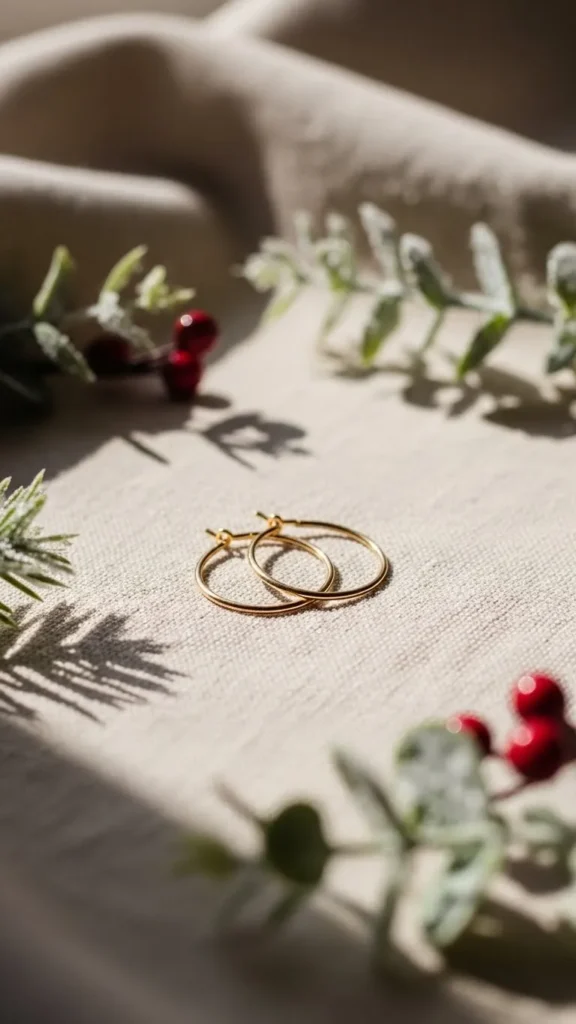 Minimalist Hoop Earrings