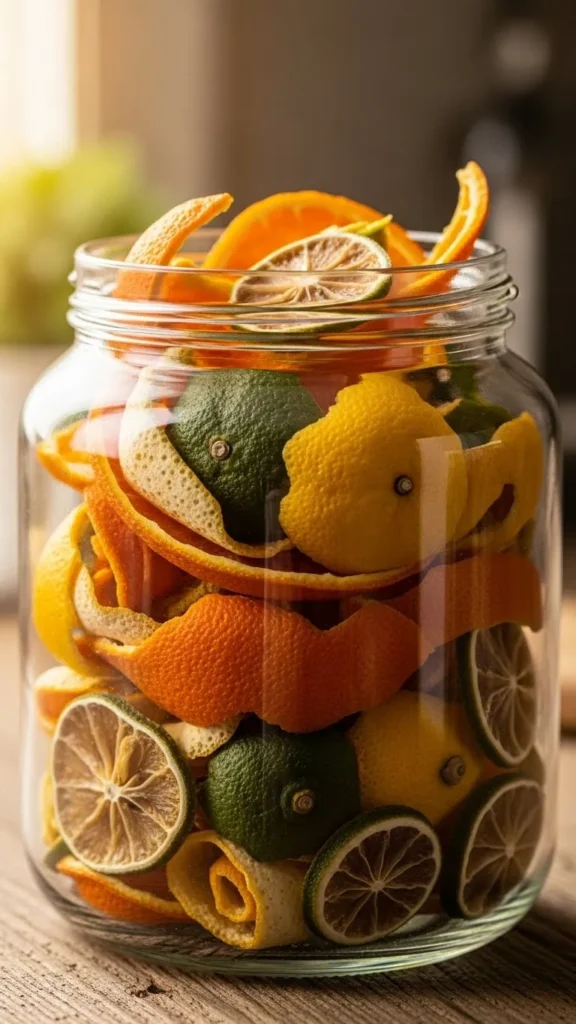 Mixed Citrus Peel Holiday Jar