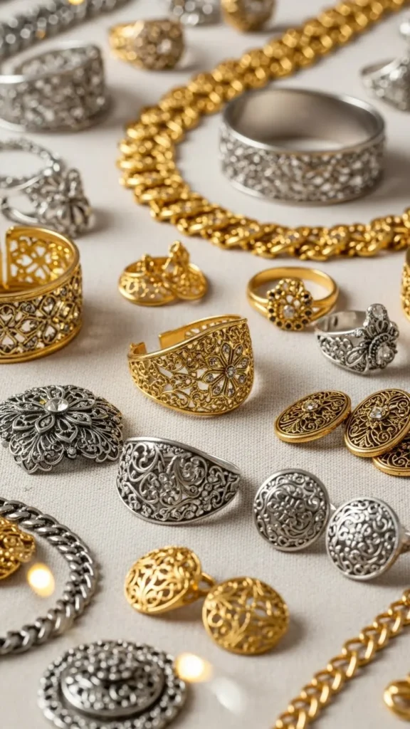 Mixed-Metal Jewelry Sets