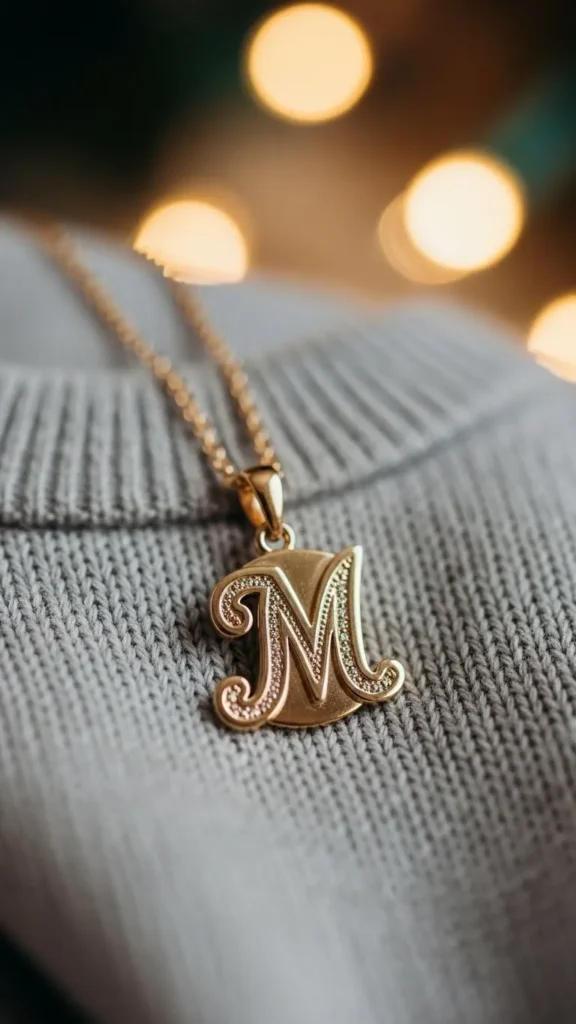 Monogram Jewelry Pieces