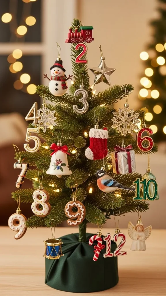 Ornament Advent Tree