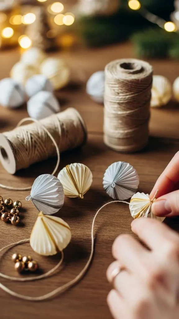 . Paper Lantern Mini Garland