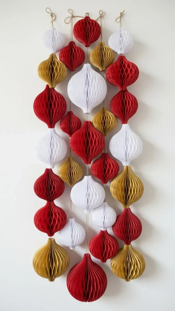 Paper Ornament Wall Hanging