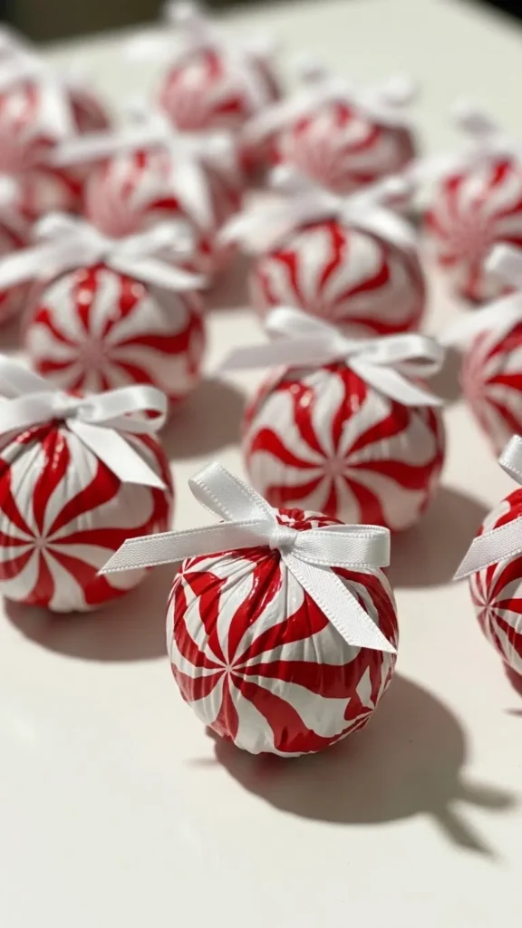 Peppermint Swirl Goody Bags