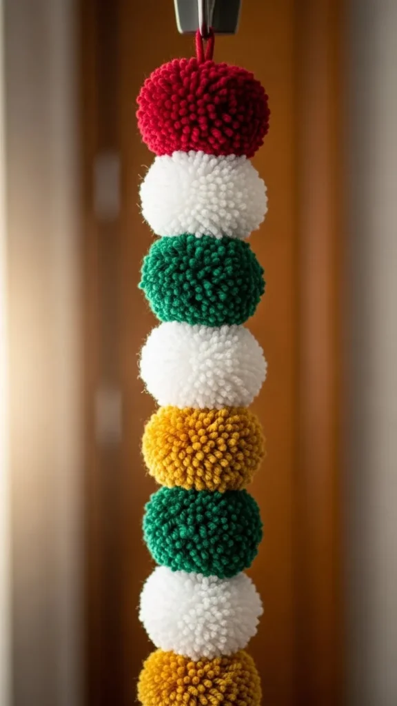 Pom-Pom Door Garland
