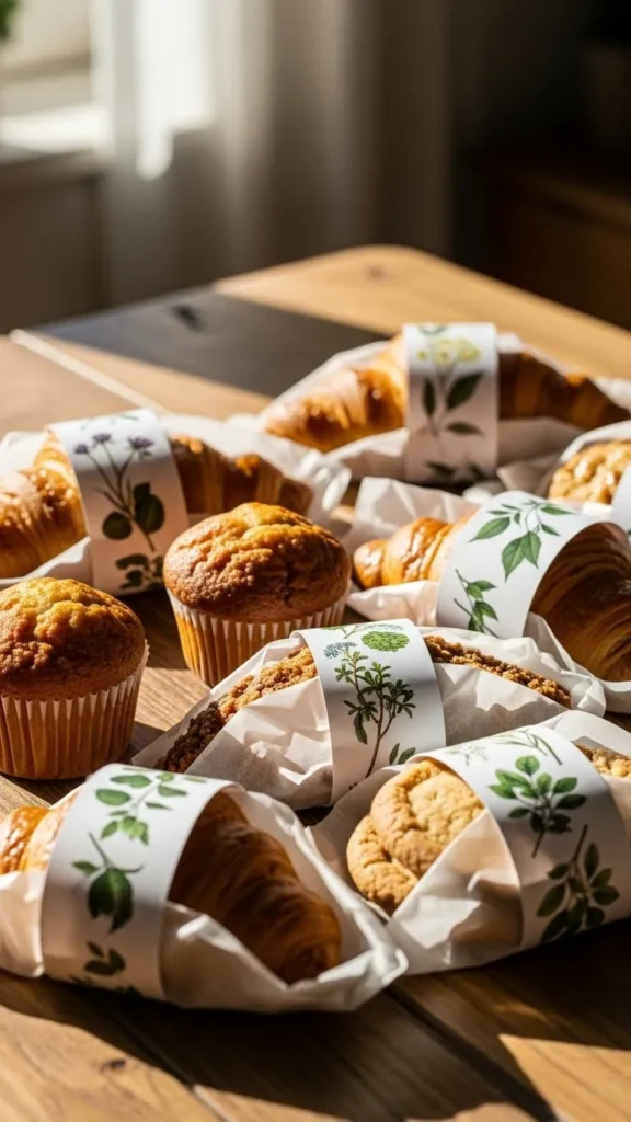 Printable Dessert Wrap Bands