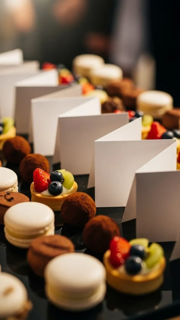 Printable Mini Cards for Treat Trays