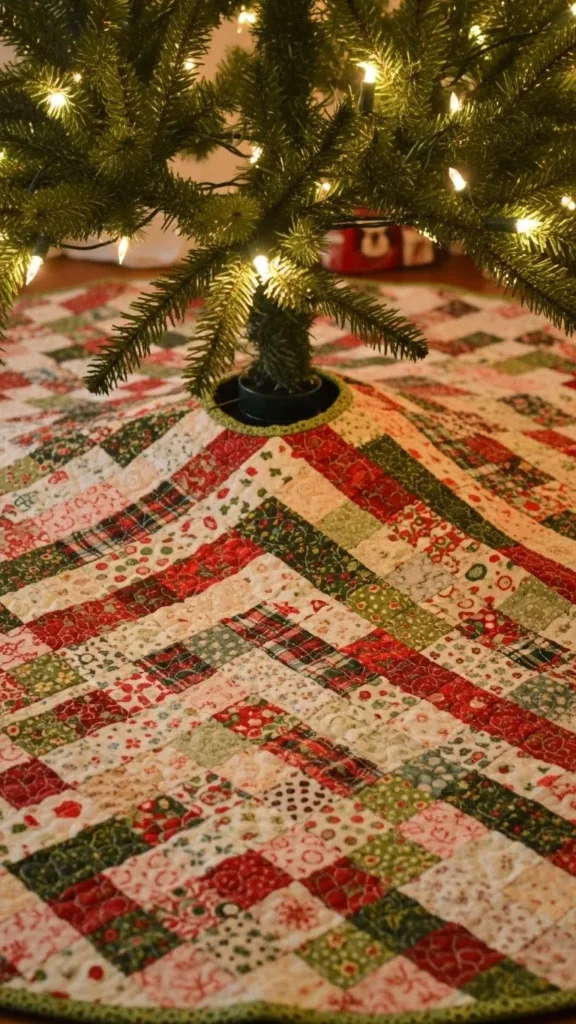 Quilted Tree Skirt Trim