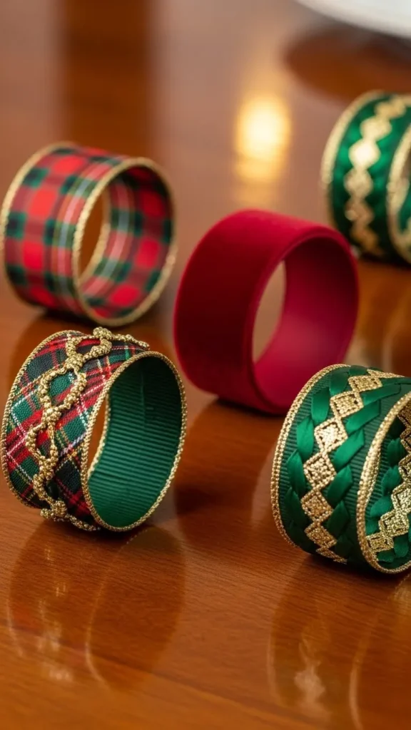 Ribbon Loop Napkin Rings