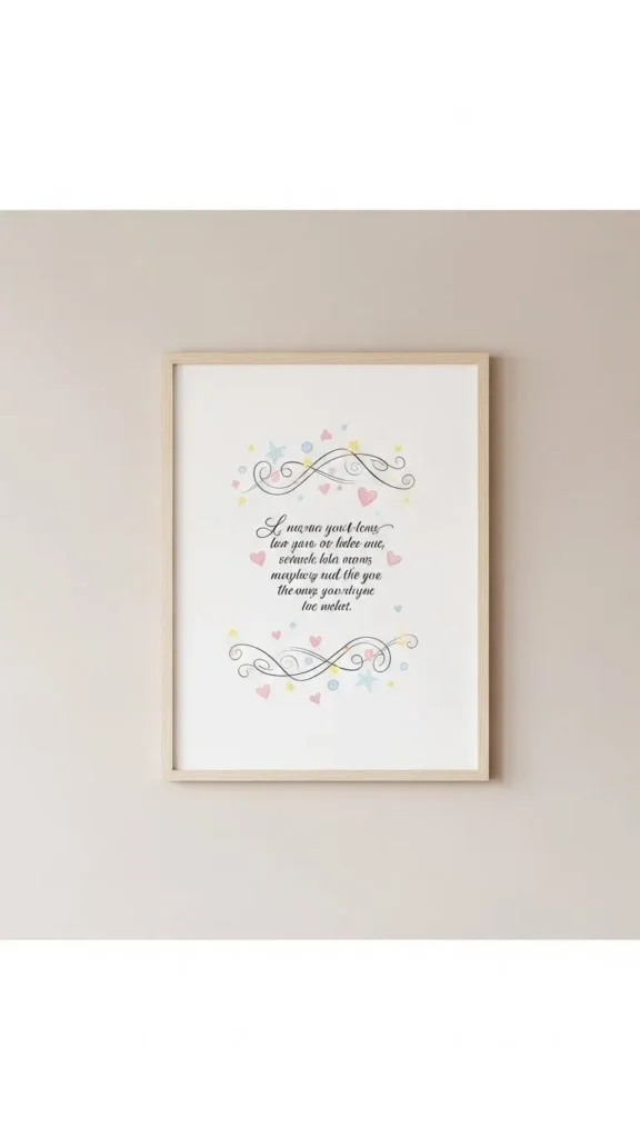 Romantic Quotes with Soft Illustration Details