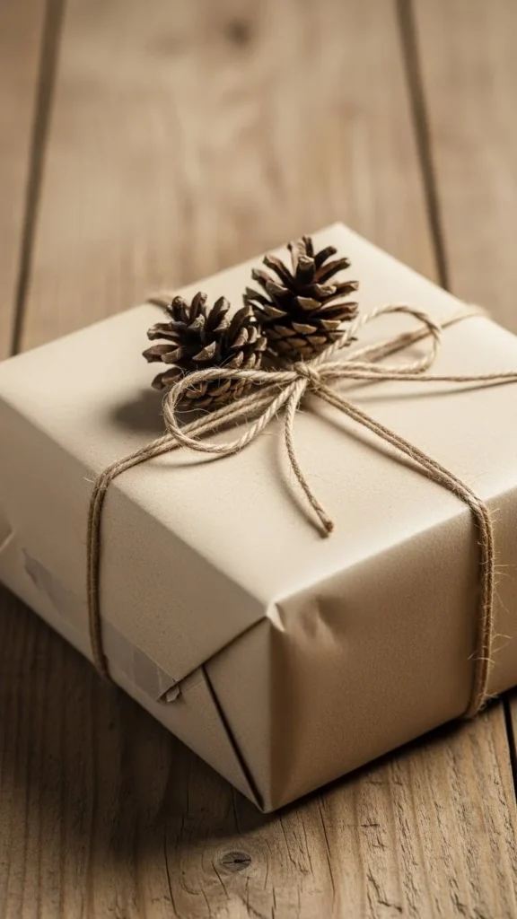 Rustic Twine Criss-Cross Design