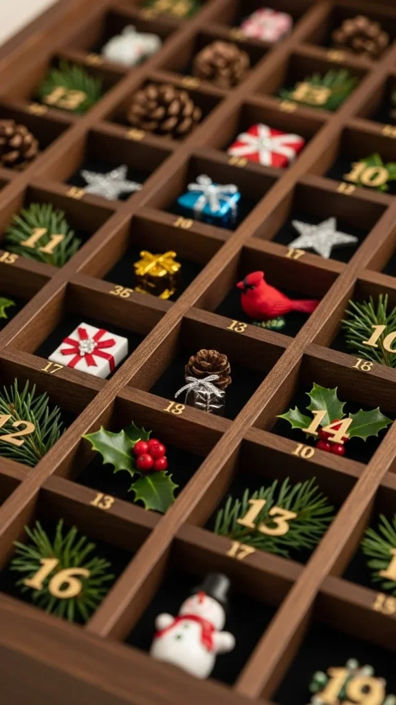 Shadow Box Advent Calendar