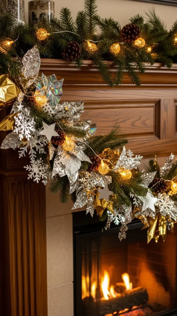 Shiny Foil Garland for Instant Impact