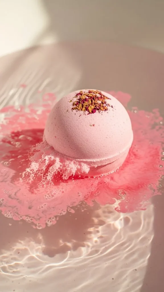 Simple Rose Budget Bath Bomb