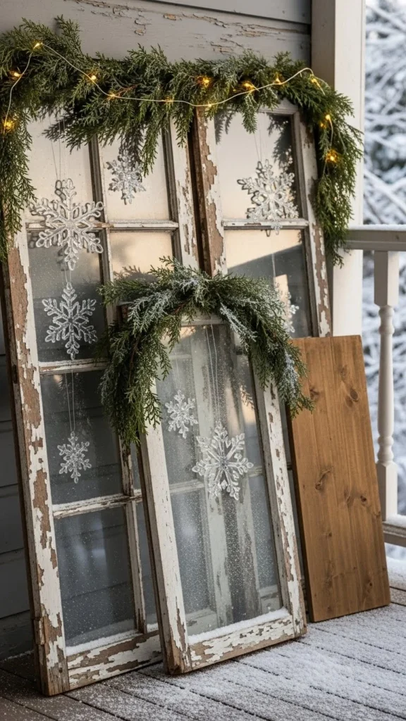 Snowflake Window Frames