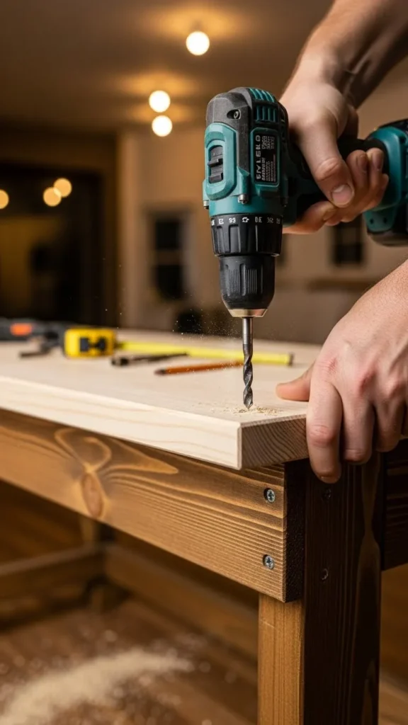 Building the Storage Bench