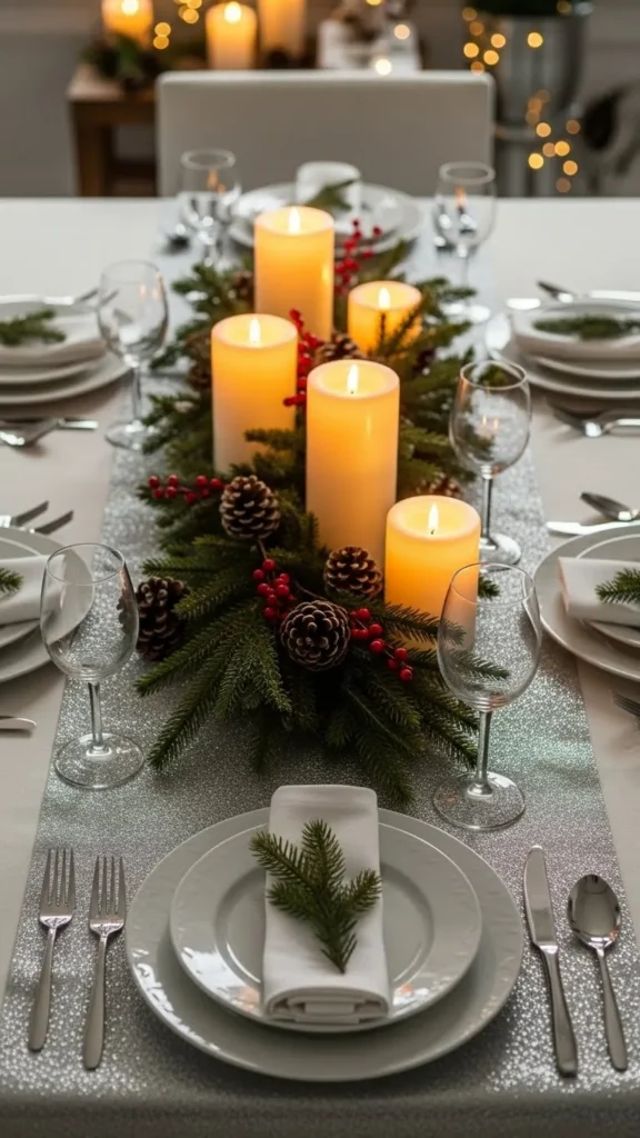 Style Your Glitter Table Runner