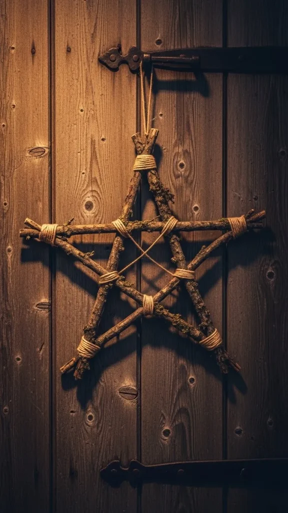 Twig Star Door Hanger