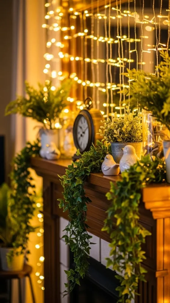 Twinkling Fairy Light Curtain