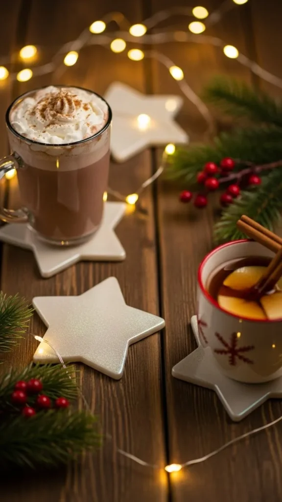 Twinkling Star Coasters