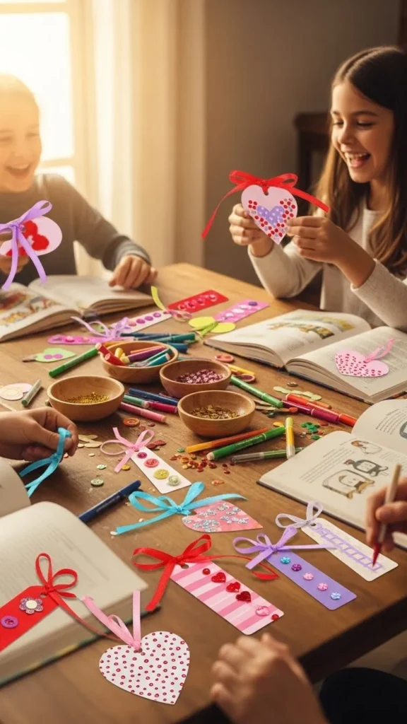 Valentine Bookmark Hearts
