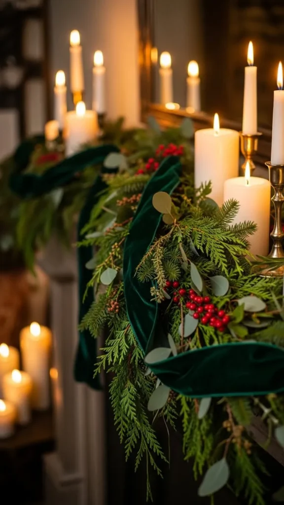 Velvet Ribbon Garland